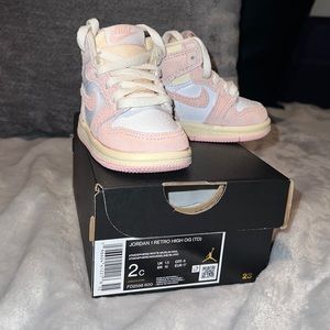 Jordan Kids Sneakers - Pink and White